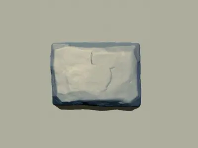 Stone Brick VDM Brushes Vol 2 Low-poly 3D model