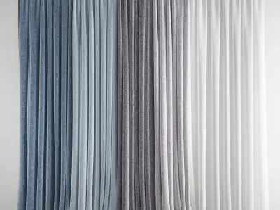 curtain 463 3D model