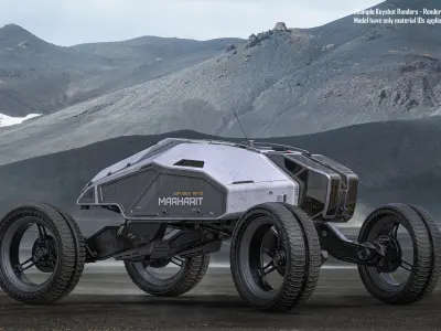 Mars Rover Explorer 3D model