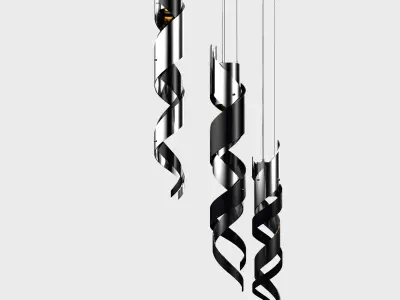 Spiral light 3D model