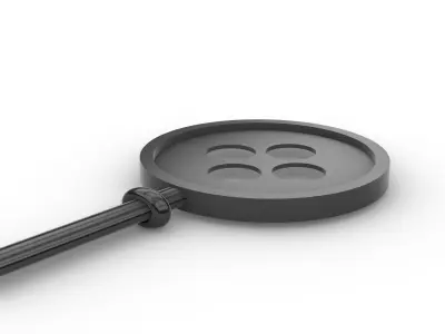 CORALINE- magic door key 3D print model