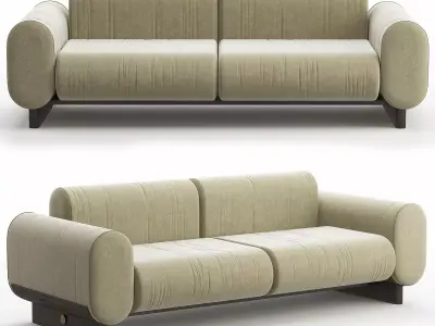 LEIGH sofa Low-poly 3D model