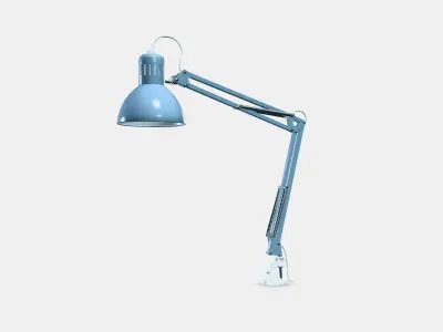 TERTIAL Work lamp 1 Low-poly 3D model