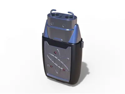 Stun gun from the movie Men in Black 3 2012 3D print model