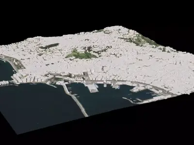 Napoli - Italy 3D model