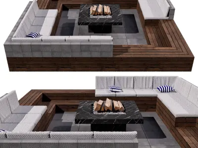 SITTING AREA NO2 A 3D model