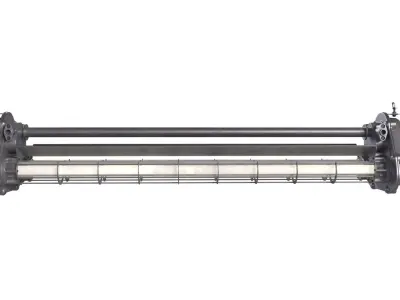 Industrial factory lamp 3D model