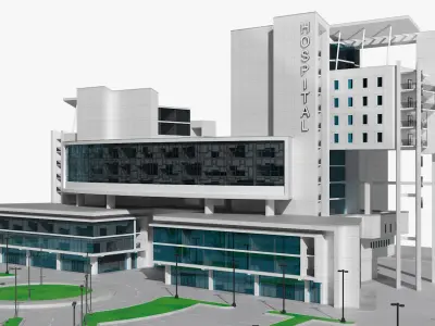  Modern Hospital Complex 