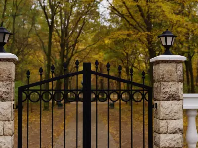 Entrance Gate 3D model
