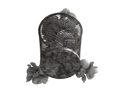 Papers Trash Low-poly 3D model
