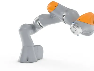 Kuka LBR iiwa Robotic Arm 3D model