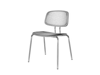 Okito Ply Dining Chair 3D model
