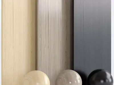 Wood 6 with 3 materials Texture
