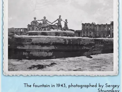 Barmaley Fountain Childrens Khorovod Round Dance Stalingrad USSR 3D print model