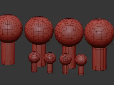 Dipping Light Table Lamp by Jordi Canudas 3D model