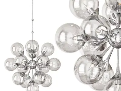 Visual Comfort Lighting Cristol Large Tiered Chandelier 3D model