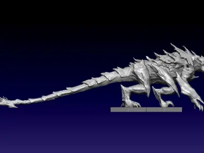 pacific rim mega kaiju 3D model