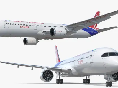  COMAC C929 Civil Aviation Airliner Rigged 