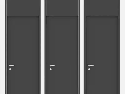 Door set 22 3D model