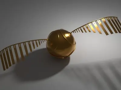 Quidditch 3D model