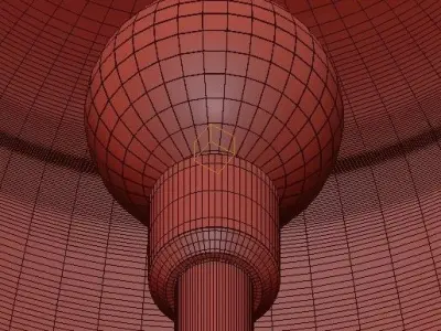 Lumiere Table Lamp 3D model