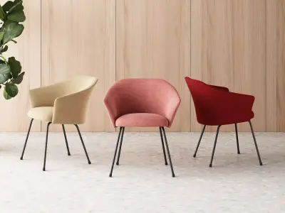 Cm 145 Carver Chair 3D model