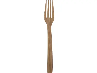Forks v1 007 Low-poly 3D model