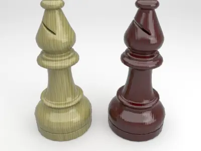 Board game collection 3D model