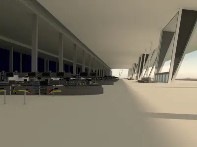International Airport 3D model