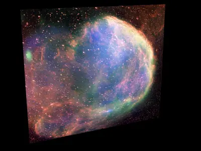 Jellyfish Nebula 3D model