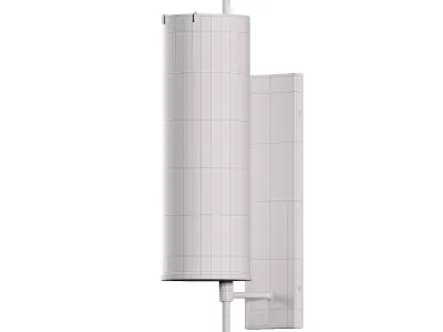 Golden sconce 3D model