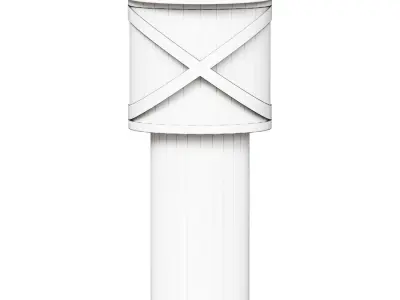 LIGHTING POLE LEDS C4 CROSS 816125904 3D model