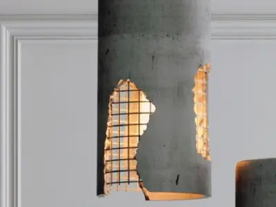 Hanging lamp LOFT HOUSE P-185 3D model