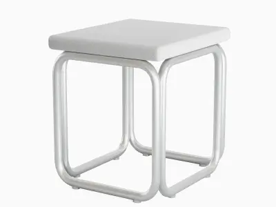 Modern Stool 01 Low-poly 3D model