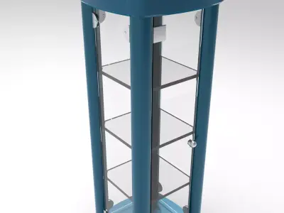 EXHIBITION CABINET 3D model