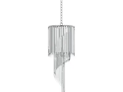 GLASS CHANDELIER 3D model