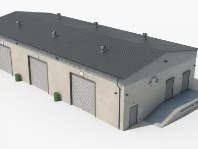  3 Industrial Buildings Collection 