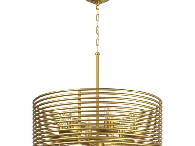 728063 Zeta Lightstar hanging chandelier 3D model