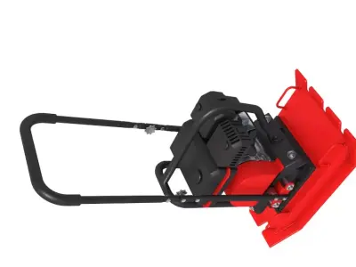 Vibratory Plate Compactor 3D model