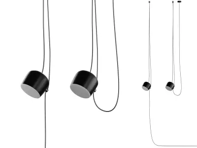 Aim Pendant Lamp by Flos 3D model