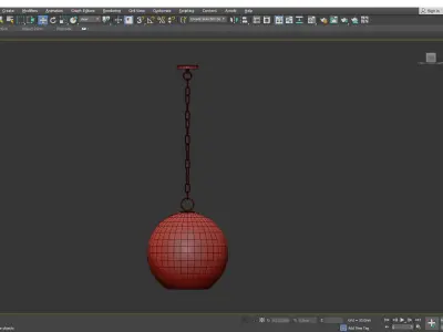 JUPITER MINI CHANDELIER Low-poly 3D model