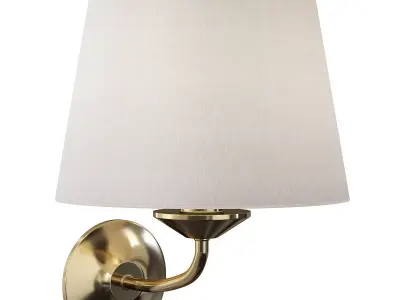 Alfa Selva sconce Low-poly 3D model