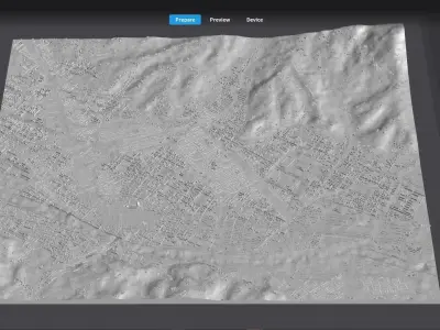 Cityscape Florence Italy 3D model