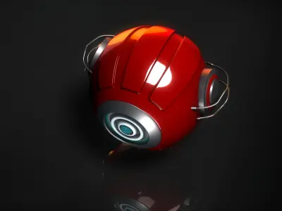 Sci fi drone 3D model by ymcgi from CGTrader
