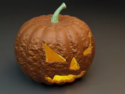 Pumpkin Halloween model 3D model