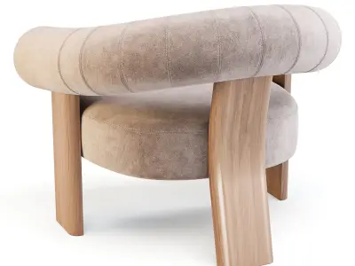 Lulu and Georgia Celeste - Accent Chair 3D model