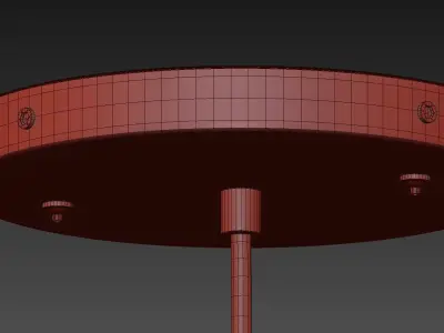 LOUIS GREEN GLASS PENDANT LIGHT from Beaumonde 3D model
