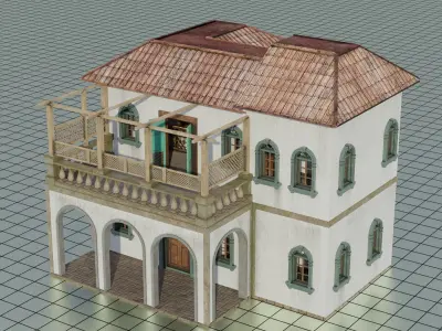 Vintage Villa  3D model