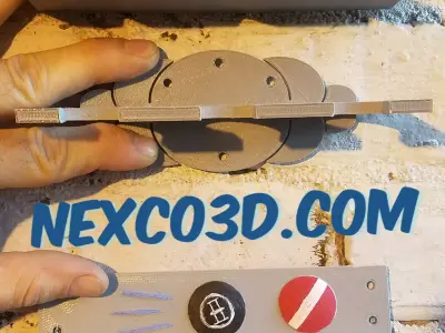 Billiards Cue Rack 3D model