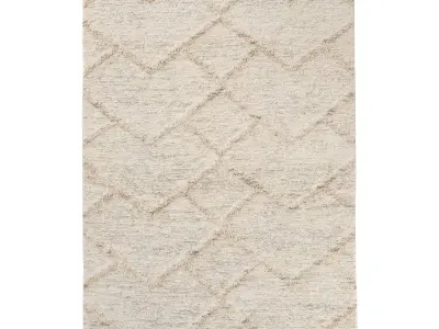  ADHAR JUTE RUG 3D model